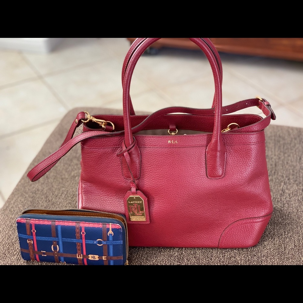 Ralph Lauren with wallet